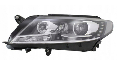 Far Vw Cc (358), 02.2012-, Electric, tip bec D3S+H7, omologare ECE, cu motor, xenon, iluminare in viraje , 3C8941751F; 3C8941753F; 3C8941753J; 3C8941753Q, Stanga