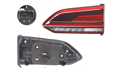 Stop spate lampa Volkswagen Touareg, 05.2018-, spate, Dreapta, partea interioara; LED, ULO