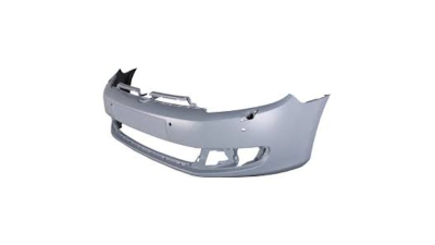 Bara fata Vw Golf Sportsvan, 2014-, parte montare grunduita, cu gauri senzori de parcare si spalator, 95L107, Aftermarket