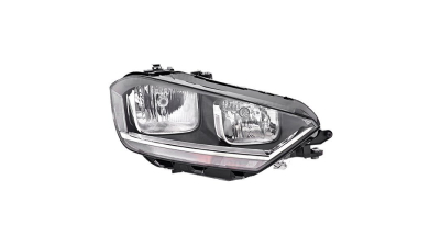 Far Volkswagen Golf Sportsvan, 02.2014-, fata, Dreapta, cu daytime running light; H15+H21W+H7; electric; cu motor, DEPO