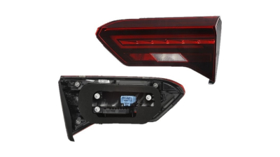 Stop spate lampa Volkswagen T-Roc, 09.2017-, spate, Dreapta, partea interioara; LED; fumuriu, AL (Automotive Lighting)
