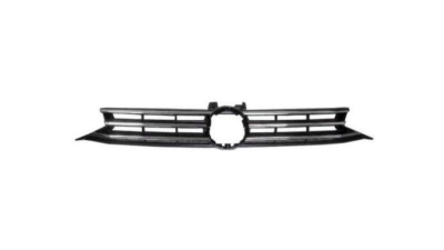 Grila masca radiator VW Touran (5t), 05.2015-, Fata, cu 3 ornamente cromate, Aftermarket