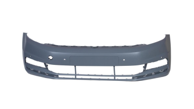 Bara fata Vw Touran (5t), 05.2015-, parte montare grunduita, cu gauri senzori de parcare, 95M107-1, Aftermarket