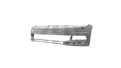 Bara fata VOLKSWAGEN TOURAN (5T), 05.2015-,cu gauri pentru senzori asistenta parcare, cu locas pt spalator; grunduit