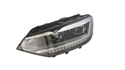 Far VW Touran (5T), 05.2015-, partea Stanga, electric, LED, cu sistem de lumini pentru curbe, MAGNETI MARELLI