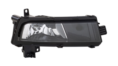 Proiector VW Touran (5t), 05.2015-, partea Dreapta, Fata, cu sistem iluminat in curba; H11; negru; Omologare: ECE, ZKW