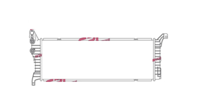 Radiator intercooler Volkswagen Transporter/Multivan/Caravelle T6 2015-, 714x238x52mm, SRLine 95N108-2