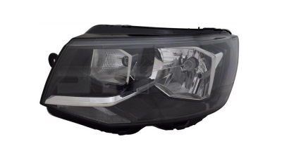 Far VW Transporter/Multivan (T6), 04.2015-, partea Stanga, cu lumina de zi; H4+P21W+PY21W+W5W; electric; cu motor, TYC