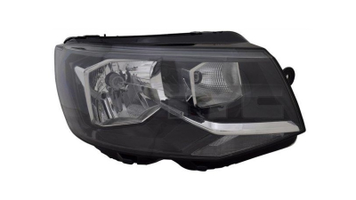 Far VW Transporter/Multivan (T6), 04.2015-, partea Dreapta, cu lumina de zi; H4+P21W+PY21W+W5W; electric; cu motor, TYC