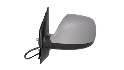 Oglinda exterioara Volkswagen Transporter/Multivan (T6), 04.2015-, Stanga, reglare electrica; grunduita; incalzita; geam asferic; cromat; fara radio aerial