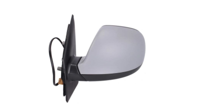 Oglinda usa exterioara VW TRANSPORTER/MULTIVAN (T6), 04.2015-, partea stanga, reglare electrica; carcasa grunduita; incalzit; sticla asferica; geam cromat; rabatabil; fara antena radio