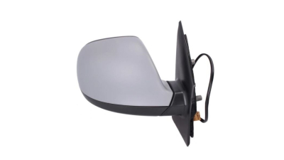 Oglinda usa exterioara VW TRANSPORTER/MULTIVAN (T6), 04.2015-, partea dreapta, reglare electrica; carcasa grunduita; incalzit; sticla convexa; geam cromat; rabatabil; fara antena radio