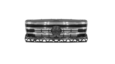 Grila masca fata VOLKSWAGEN CRAFTER, 02.2017-, cromat/negru; complet