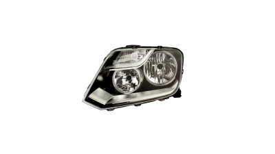 Far VW Amarok (N817), 01.2013-, partea Stanga, electric, tip bec H15+H7, cu motoras, Depo