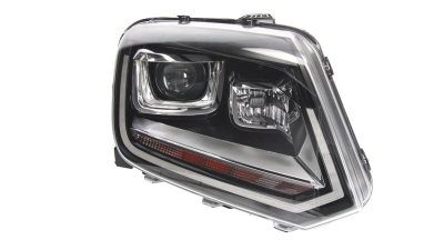 Far Vw Amarok (N817), 01.2010-, Electric, tip bec D8S+LED, omologare ECE, fara motor, fara bec de descarcare, 2H1941018, Dreapta, marca Valeo