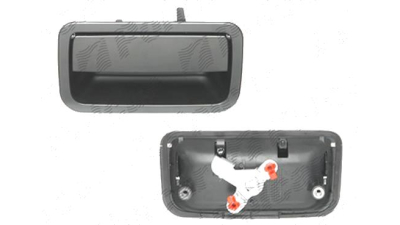 Maner usa exterior VW Amarok, 01.2010-, negru/primer, fara gaura pentru yala incuietoare, pentru usa bena spate,