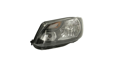 Far VW Caddy IV/LIFE, 06.2013-06.2015, partea Stanga, electric, cu lumini de zi, tip bec H4, cu motoras, TYC