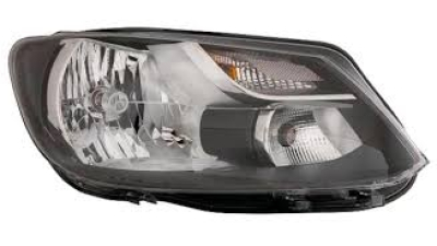 Far Vw Caddy 3/Life (2k), 06.2010-, Vw Touran (1t3), 07.2010-, Electric, tip bec H4, omologare ECE, cu motor, cu lumini de zi, Dreapta, far tip Hella, marca DEPO