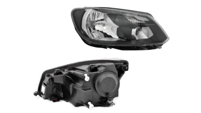 Far Vw Caddy 3/Life (2k), 06.2010-, Electric, tip bec H4, omologare ECE, cu motor, 2K5 941 006 B; 2K5941006B, Dreapta