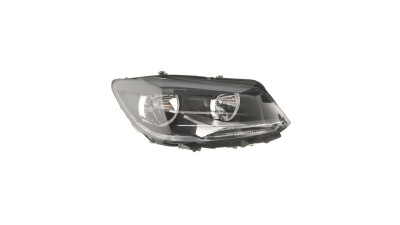 Far VW Caddy IV/LIFE, 06.2010-06.2015, partea Dreapta, electric, cu lumini de zi, tip bec H15+H7, cu motoras, Depo