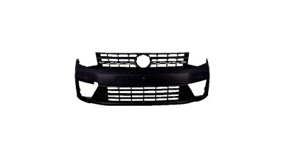 Bara fata Vw Caddy 3 (2k), 06.2015-, parte montare texturata, cu grila si grila din bara, 95U207-1, Aftermarket