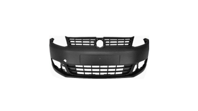 Bara fata Vw Caddy 3 (2k), 06.2015-, parte montare cu grila si grila din bara, trebuie vopsita fara primer, 95U2071J, Aftermarket