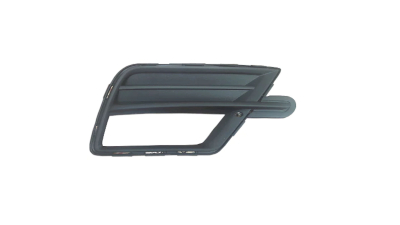 Grila bara fata Vw Caddy 3 (2k), 06.2015- Model Life, parte montare partea stanga cu gaura proiector, 95U227-3, Aftermarket