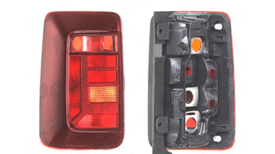 Stop spate lampa Volkswagen Caddy 3 (2k), 06.2015-, spate, Stanga, 2 usi spate, cu lampa ceata; P21W+W5W; fumuriu; fara suport bec;