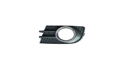 Grila bara fata VW TIGUAN (5N2), 04.2011-05.2016, model Trend&Fun, fata, partea stanga, cu rama crom; cu gaura pentru lampa de ceata