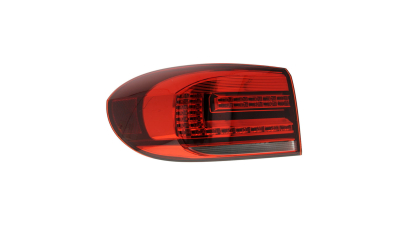 Stop spate lampa VW Tiguan (5N2), 04.2011-05.2016, partea Stanga, partea exteRioara, tip bec LED+WY21W, fara suport becuri, Hella