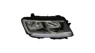 Far VW Tiguan, 05.2016-, partea Dreapta, tip bec H7+H7, cu motoras, MAGNETI MARELLI
