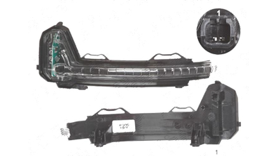 Lampa semnalizare oglinda exterioara Volkswagen Tiguan, 09.2016-, fata, Stanga, LED; Omologare: ECE/SAE, OEM/OES