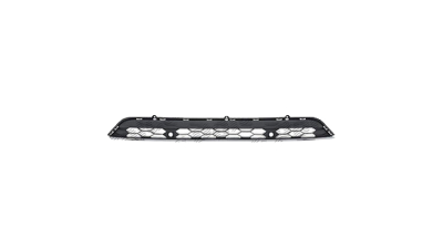 Grila bara VW Tiguan, 05.2016-, Fata, partea centrala, cu gauri pentru Senzori de parcare (PDC); cu ornamente cromate, Aftermarket