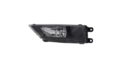Proiector ceata Volkswagen Tiguan, 05.2016- , T-Roc, 09.2017-, fata, Stanga, cu lumini de curbe; H8; negru; omologare: ECE/SAE;