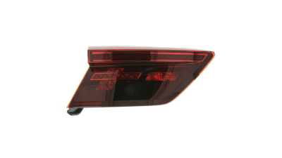 Stop spate lampa VW Tiguan, 05.2016-, partea Stanga, partea inteRioara, cu lampa ceata, LED, fumurie, Hella