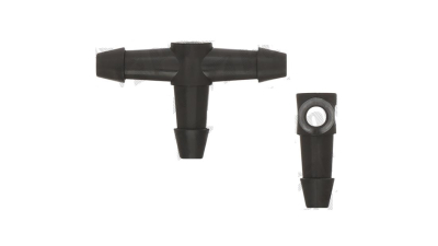 Conector teu furtun instalatie spalator parbriz BestAutoVest 9606060, 6 x 6 x 6, 5 buc.