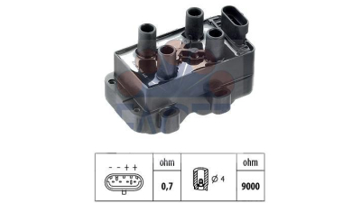Bobina Inductie Dacia Logan Sandero 1.4/1.6mpi Renault Clio 2 Clio 3 , Megane 1 kangoo Symbol 1 Twingo 1 , Facet