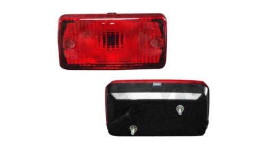Lampa auto BestAutoVest pentru ceata rosie 12/24V cu bec P21W, 140x75mm , 1 buc.