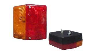 Lampa mers inapoi Universal, 12/24V 107x46x23mm cu LED, omologare ECE, fixare cu surub,, 