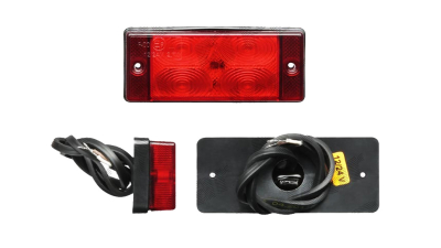 Lampa auto BestAutoVest pentru ceata rosie cu leduri 12V , 108x46x25mm , 1 buc.