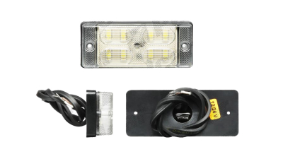 Lampa auto BestAutoVest pentru mers inapoi alba cu leduri 12/24V , 108x46x25mm , 1 buc.