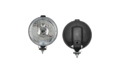 Far de drum , Proiector Universal  Stanga/ Dreapta Wesem Rotund 183Mm Diametru, 97Mm Adangime, Tip Bech3, Cu Led Pozitie , 1Buc. Carcasa Neagra