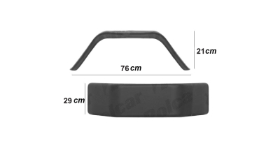 Aripa plastic mono Best Auto Vest pentru remorca pentru jante 13/14 , 1 buc. 29/76/21 cm 1 buc 