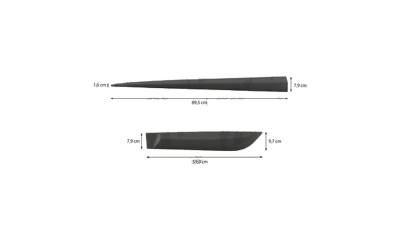 Ornament lateral complet KIA CEE'D (EU), 06.2012-12.2018, partea Stanga, negru; universal