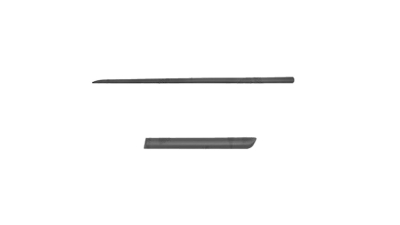 Set bandouri usi laterale Fiat Punto Grande 199 (cu 3usi) 2005-2012, Opel Corsa E 11.2014- cu 3usi, Astra J 09.2009 model GTC, Seat Ibiza (6J) 2008- cu 3 usi, partea Dreapta fata/spate (2buc), negre, 119, 0/42, 2cm