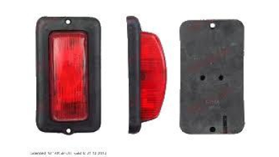 Lampa gabarit Universal, 12/24V,50x95x30mm, rosu, omologare ECE,, Stanga , Dreapta