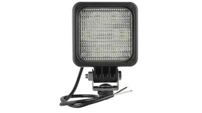 Lampa lucru Universal, 12/24V 100x100x76mm, tip bec LED,2500 lm, lentile cu model optic, patrata,, 