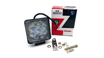 Proiector de lucru NEOLITE 12/24V; 8xLED 24W; 1840 lumeni; patrat; cu suport; Latime: 110 mm; Inaltime: 126 mm; adancime: 35 mm, 1 buc.