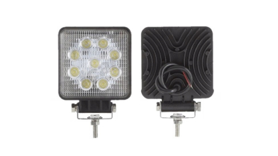 Proiector de lucru NEOLITE 12/24V; 24W; 1840 lumeni; faza lunga; IP69K Protectie; patrat; cu suport; 9xLED; Latime: 110 mm; Inaltime: 126 mm; adancime: 35 mm; 1 buc.