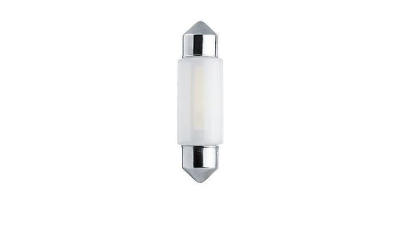 Bec auto sofit HELLA Retrofit cu LED 12V soclu SV8,5-8 , lungime 36 mm alb 35 lm, temp culoare 4000K, putere 1W, fara omologare
